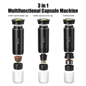 Portable Capsule <b>Coffee</b> <b>Machine</b> Mini Travel Espresso Maker USB Powered Fast Heating Cold and Hot Brewer Easy Carry for Travel - Product Image 6