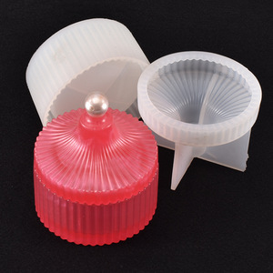 Storage Box DIY Crystal <strong>Epoxy</strong> Silicone Mold Jewelry <strong>Resin</strong> Jewellery Box <strong>Mould</strong> with Lid Casting for DIY Craft Making - Product Image 4