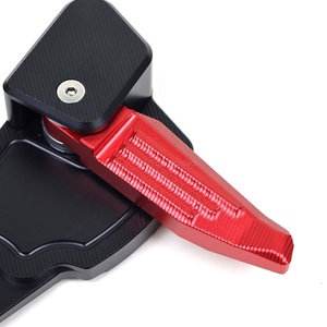 DANCARO moto poggiapiedi pedale pedale in lega di alluminio CNC posteriore passeggero pedana per <span class=keywords><strong>VESPA</strong></span> PRIMAVERA/SPRINT 2013-2021 - Product Image 4