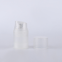 Meilleur Offre Spéciale 30ml 50ml 100ml Conteneur d'emballage cosmétique Blanc PP Lotion Bouteille à pompe sans air