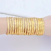 Wholesale New Dubai Gold Color Jewelry Women's Fashion Necklace