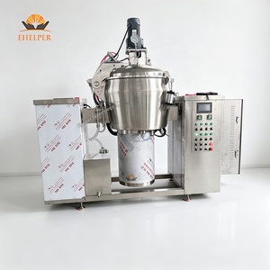 Marmite de cuisson pour sauces à haute viscosité de 200 L |   Mélangeur inclinable à double enveloppe avec agitateur à cisaillement élevé - Product Image 1