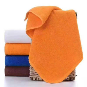 Asciugamano in <span class=keywords><strong>Puro</strong></span> <span class=keywords><strong>Cotone</strong></span> per Capelli e Viso Personalizzabile con LOGO per Parrucchiere, Spa, Barbiere, Salone di Bellezza, Bagno, Bianco e Nero - Product Image 3
