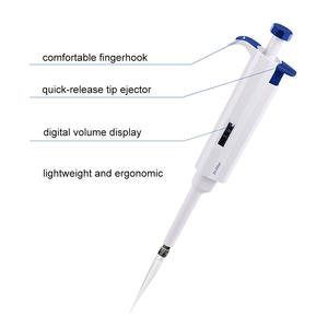 Nesway laboratorium saluran tunggal pipet mikro Volume dapat diatur tetap - Product Image 5
