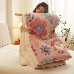 Bộ Đồ Giường Nữ Hoàng Dubai Luxury Wedding Bed Linen Polyester Giường Comforter - Product Image 3