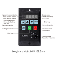 Convertisseur de fréquence SUSWE 220V, petit onduleur VFD adapté aux moteurs AC