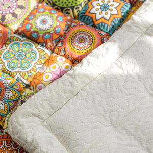 High-End New Bohemian Print 100% Baumwolle Umwelt freundliches Hundes ofa kissen Ganzjahres-rutsch feste Universal-Sitzkissen-Haustier matte - Product Image 4