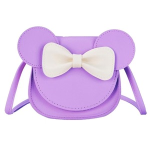 2025 yeni tasarım moda omuzdan askili çanta PU deri sevimli yay Mickey çantası karikatür pembe Minnie Crossbody çanta çanta çocuklar için - Product Image 6