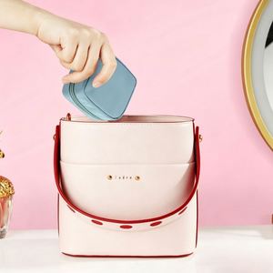 Bolsa de Maquillaje Portátil Impermeable, Bolsa Minimalista para Lápiz Labial para Mujer, Mini Bolsa de Almacenamiento de Viaje - Product Image 2
