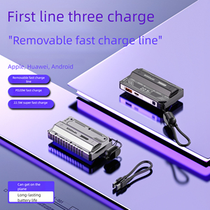 Sạc dự phòng khẩn cấp 22.5W PD sạc nhanh với pin thay thế được, cổng <span class=keywords><strong>USB</strong></span> QC3.0, đạt chứng nhận CE - Product Image 5