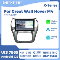 MEKEDE X10 X20 X30 X40 UIS7865 8+128G QLED AKM DSP CarPlay sans fil Android Auto pour Great Wall Hover M4 2012-2017