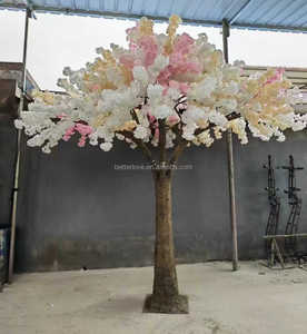 Árbol de Cerezo Artificial Decorativo <span class=keywords><strong>Gigante</strong></span> para Exteriores, en Forma de Paraguas, Alto y Colorido, Adorno Bonsái - Product Image 1