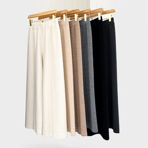 Nouvelle Collection Automne-Hiver : Robes Classiques Polyvalentes en Cachemire Pur Tricoté pour Femme, avec Taille Élastique et Coupe Ample, Confectionnées avec une Couture Quatre Aiguilles - Product Image 2