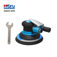 WFS-1138A 10500 tr/min Polisseuse orbitale pneumatique à main pour voiture, avec disques de 6 et 5 pouces