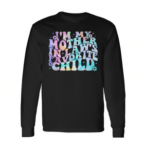 Camiseta de manga larga I'm My Mother In Law's Favorite Child - Product Image 2