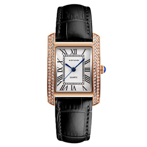 Men‘s Business <b>Automatic</b> Mechanical Watches Waterproof Square Case Clock Genuine Leather <b>Wristwatch</b> Roman Number Dial men Watch - Product Image 1