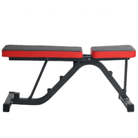 Banc de musculation plat robuste de conception moderne, écologique, réglable, capacité de charge de 150 kg, pour salle de sport à domicile
