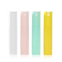 Flacon pulvérisateur à pompe à fine brume de 30 ml en PET couleur macaron, écologique, recyclable, avec logo personnalisé, rechargeable, impression sérigraphique