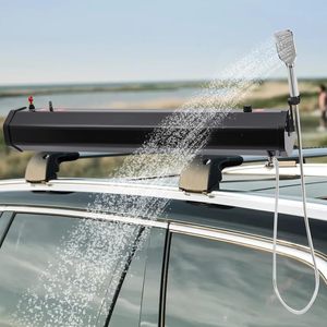 <span class=keywords><strong>Douche</strong></span> <span class=keywords><strong>solaire</strong></span> portable CYEN avec réservoir de grande capacité, fixation sur le toit de la voiture pour le camping, les camping-cars et la plage - Product Image 5
