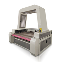 Precio de fábrica: Máquina de corte y grabado láser CNC CO2 1610 CCD refrigerada por agua para ropa, textiles, madera, caucho, con soporte de IA y componentes Hiwin de alta calidad.