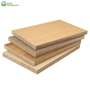 Tablero de partículas recubierto de melamina de 18 mm procesado por la fábrica de tableros de melamina, tablero de partículas recubierto de melamina estándar E1/E0 - Product Image 1