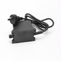 Adaptateur d'alimentation linéaire étanche 230V AC 12V 24V 1A-5A pour l'extérieur Europe US AU UK Plug pour éclairage LED Desktop Made PC