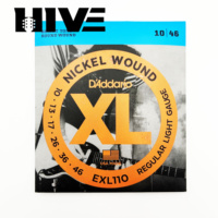 Senar Gitar Listrik HIVE XL Senar Gitar Berlapis Nikel EXL110 EXL115 EXL120 EXL130 Senar Gitar Listrik 6 Senar