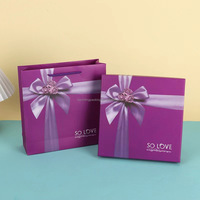 Boîte cadeau de barre de chocolat en gros emballage de fleurs de rose de savon en papier pour aliments avec stratification mate et impression de gaufrage