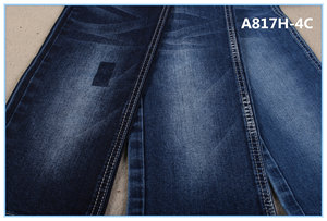 A817H-4C 11 oz coton sergé stretch denim tissu pour hommes à Égypte Maroc Tunisie Colombie Venezuela Bolivie - Product Image 3