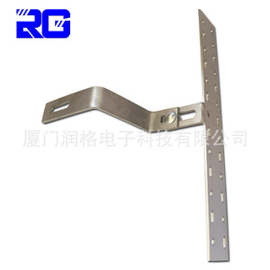 Support de montage solaire en acier inoxydable avec traitement par sablage pour la fixation des panneaux photovoltaïques - Product Image 1
