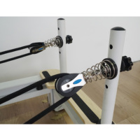 Appareil de Pilates Reformer pliable et réglable en aluminium pour la rééducation, idéal pour la maison et le studio de Pilates, Reformer Pilates portable