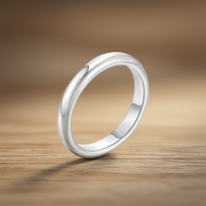 Bague simple en argent 925, minimaliste, à porter tous les jours, unisexe, bijoux fins - Product Image 2