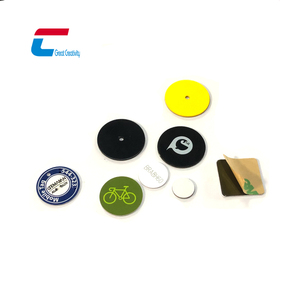 Custom Printing Round PVC Anti Metal Small RFID <strong>Token</strong> Card <strong>MIFARE</strong> Classic 1K RFID Blank Coin Tag - Product Image 1