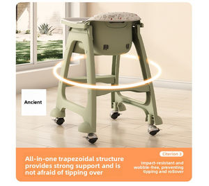 Silla Alta Portátil y Ajustable para Bebés Summer Infants, con Tres Niveles de Ajuste, Diseño Plegable, Capacidad de 250 lb, Segura para el Hogar - Product Image 5