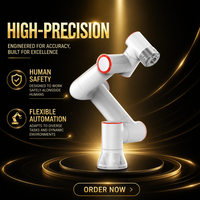 Bras de robot collaboratif articulé à 6 axes de 10 kg, Cobot à haute capacité de charge pour des opérations industrielles polyvalentes et de précision