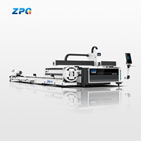 Mesin Pemotong Laser Fiber CNC 3000W 6000W untuk Plat Logam dan Pipa Industri, Harga Terjangkau, untuk Baja Karbon, Baja Tahan Karat, dan Aluminium