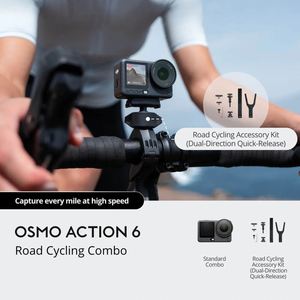 Caméra de Cyclisme et de Surf Originale Action 6 Adventure Étanche Vision Nocturne Grand Angle Double Écran CMOS Télécommande - Product Image 4