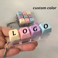 Juguetes de teclado: Tapas de teclado, Botones antiestrés, Llaveros de teclado, Juguetes de teclado para dedos