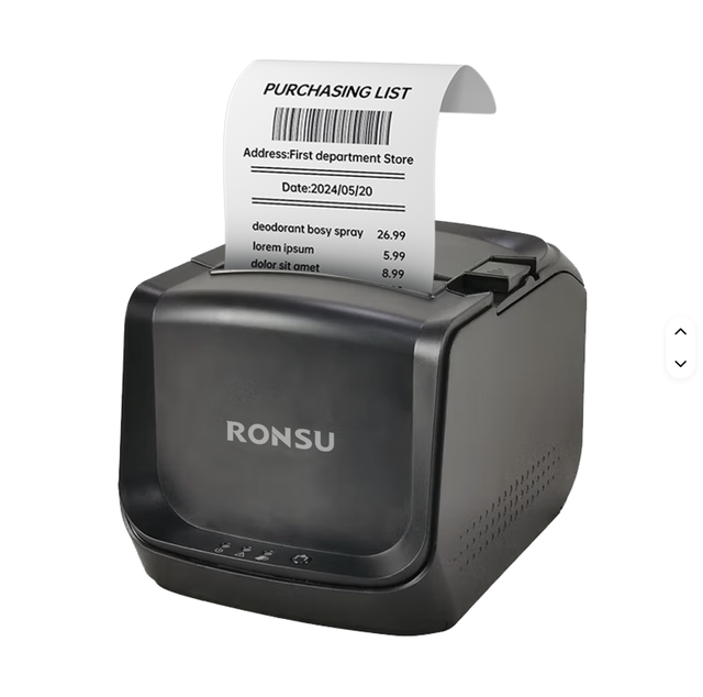 80MM & 58MM Auto Cutter Thermal POS Receipt Printer TD80 with Wifi & USB ROHS REACH TELEC EAC FAC SRRC BIS Certified