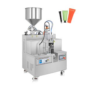 Venta caliente tubo de alimentación Manual semiautomático ultrasónico pequeño plástico Lami tubo de llenado y sellado máquina de corte semiautomática - Product Image 1