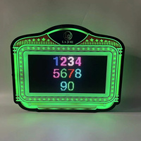 Vente en gros OME personnalisé LOGO MARQUEE enseigne LIGHT UP LED coffret cadeau MESSAGE BOARD LETTER SIGN Bottle Presenter WITH led screen
