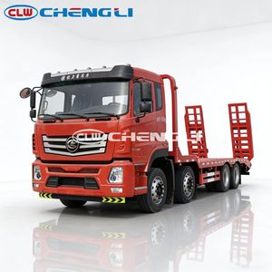 Camión Grúa de Plataforma Inclinable de 10 Toneladas, 8X4, 400HP, Marca CLW, Vehículo de Rescate en Carretera para Remolque de Autos en Carreteras Urbanas y Autopistas - Product Image 1