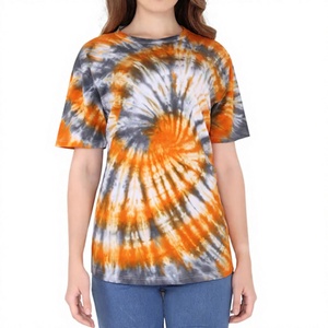 Camiseta Tie-Dye para Mujer, Nueva Llegada 2026, Camiseta con Logotipo Personalizado para Mujer, Camiseta Tie-Dye al por Mayor, 100% Algodón - Product Image 1