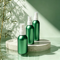 Conteneur cosmétique en plastique PET personnalisé 50-100 ml, flacon pulvérisateur de voyage pour huile essentielle, lotion et sérum