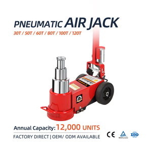 Пневматический гидравлический подъемник для ремонта грузовых автомобилей и автобусов, 50/25 тонн - Product Image 1