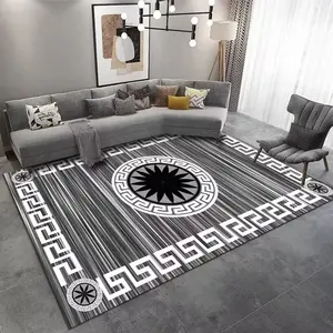 Neue Designs für moderne Wohnzimmer Polyester Teppich von Crystal Velvet Schlafzimmer Teppiche