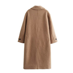 ZATRHMBM <span class=keywords><strong>cappotto</strong></span> ampio da donna invernale 2024 <span class=keywords><strong>cappotto</strong></span> Bouclé alla moda Casual giacca a maniche lunghe retrò Casual elegante <span class=keywords><strong>cappotto</strong></span> da donna - Product Image 4