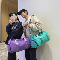 Macaron Kurzstrecken-Reisetasche für Damen, große Kapazität, Sport- und Fitnesstasche für Herren, Handtasche, Umhängetasche, Wickeltasche aus atmungsaktivem Nylon-Polyester