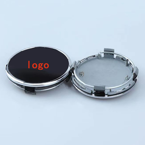 Cache-moyeux de roue universels en plastique avec logo pour pièces automobiles - Product Image 5