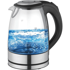 Bouilloire électrique en verre borosilicate Better Chef 1,7 L 1500 W sans fil avec base pivotante à 360 degrés - Product Image 4